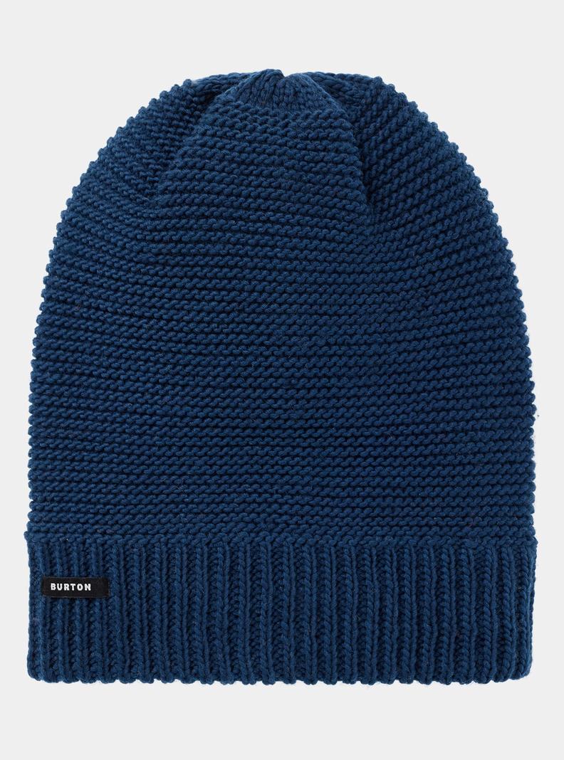 Bonnet Burton Recycled Garter Stitch  Bleu Femme | JAO-6503025