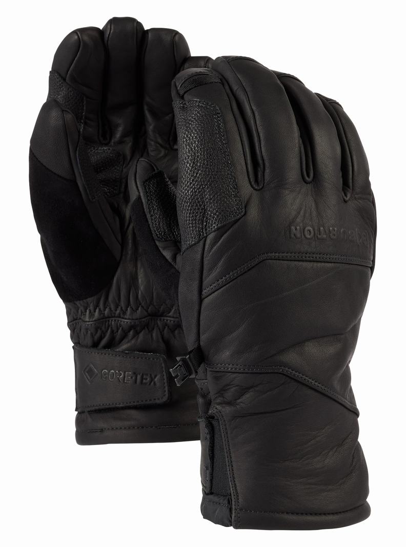 Gants Burton [ak] Clutch GORE-TEX Cuir  Noir Femme | RHE-5646900