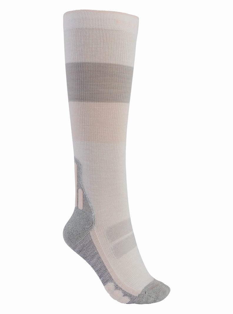 Chaussettes Burton Performance + Ultralight Compression  Blanche Femme | IMI-2819147