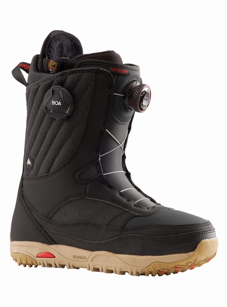 Boots Snowboard Burton Limelight BOA Larges  Noir Femme | MYU-5269017