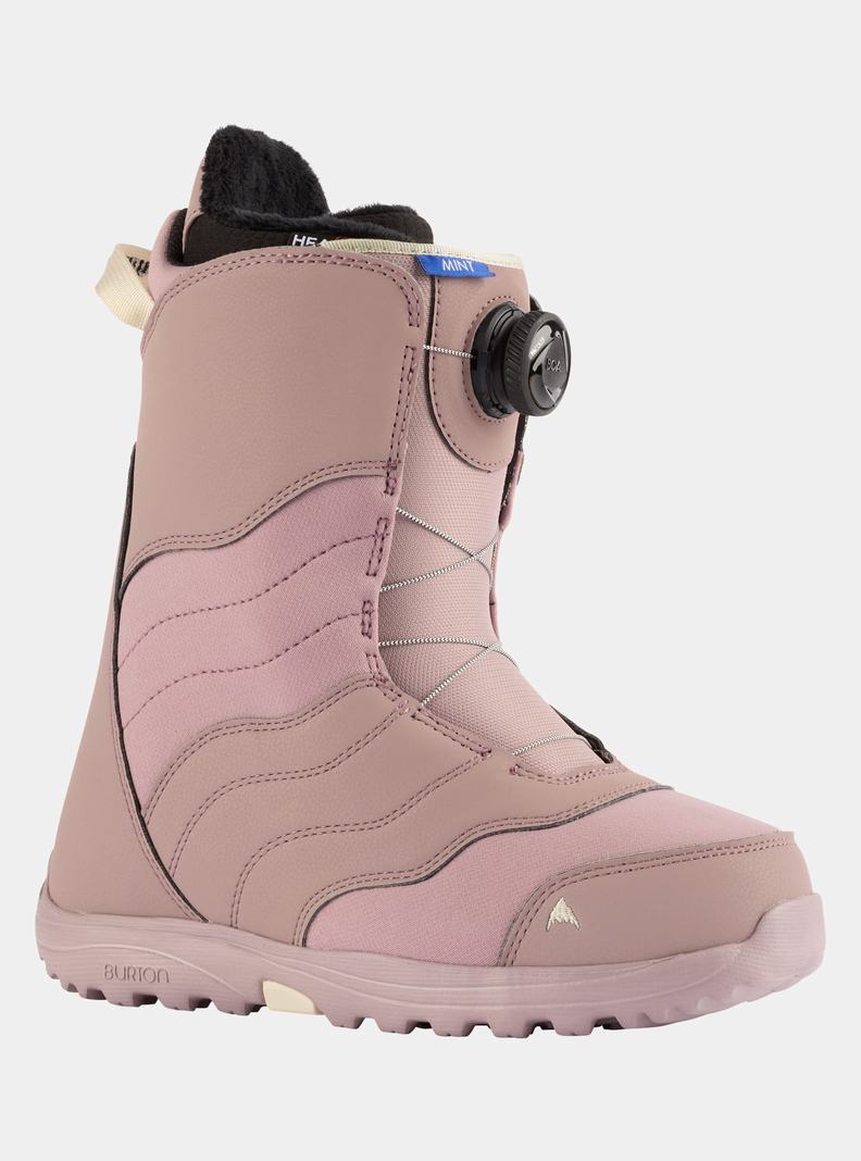 Boots Snowboard Burton Mint BOA Larges  Rose Violette Femme | BBZ-4911468