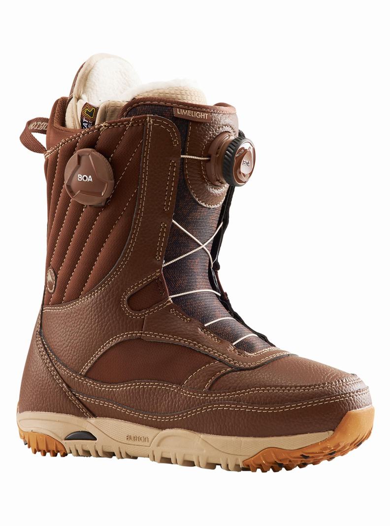 Boots Snowboard Burton Limelight BOA  Marron Femme | BME-4231294