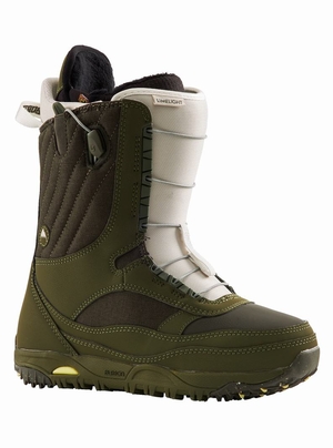 Boots Snowboard Burton Limelight  Vert Olive Femme | YWK-9088431