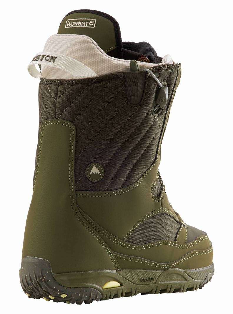 Boots Snowboard Burton Limelight  Vert Olive Femme | YWK-9088431