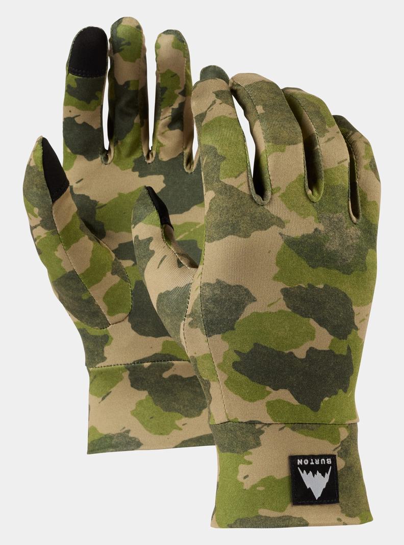 Gants Burton Touchscreen Glove Liner  Camouflage Homme | CKO-1356639