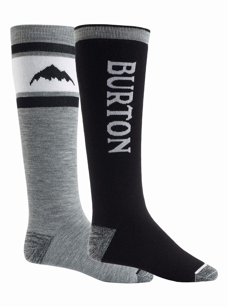 Chaussettes Burton Weekend Midweight (2 Pack)  Noir Homme | GIV-9434208