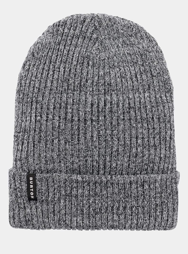 Bonnet Burton Recycled Rib  Noir Blanche Homme | OOU-7194598