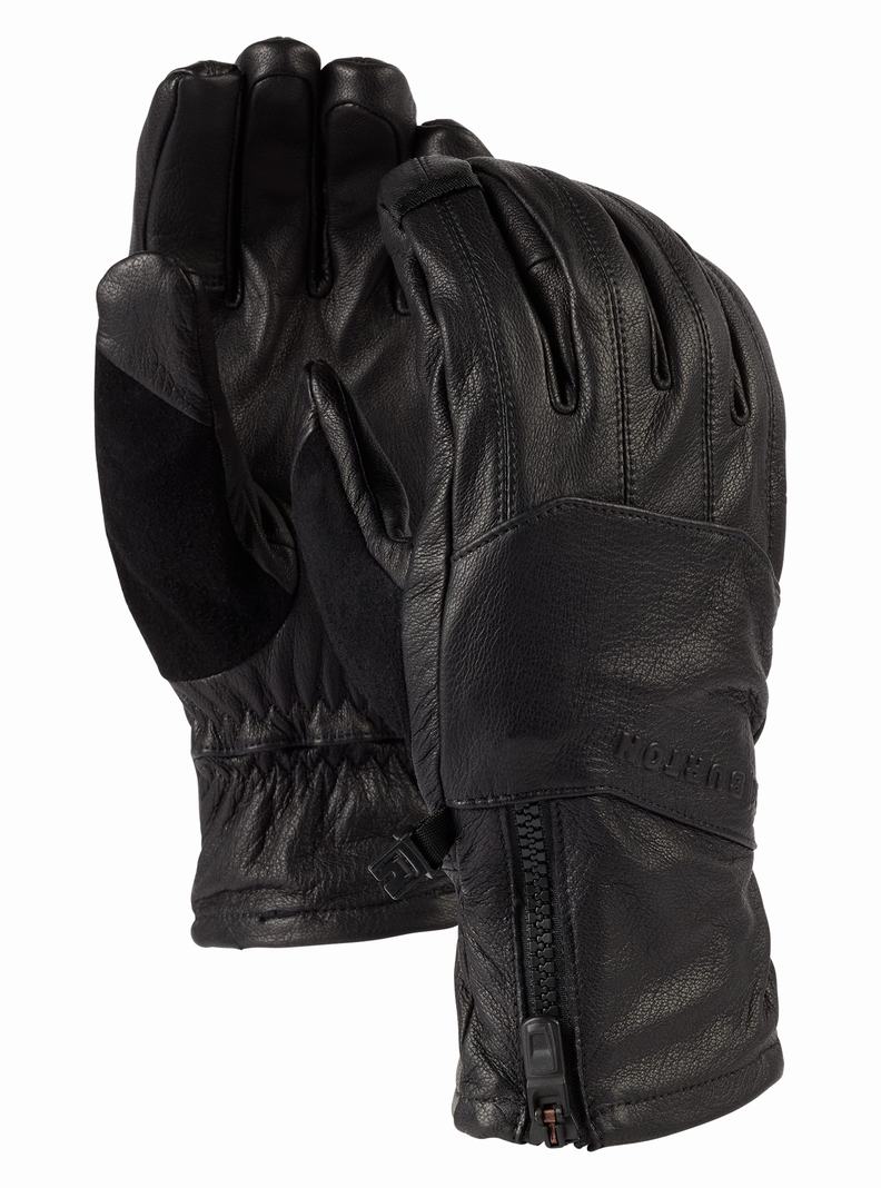 Gants Burton [ak] Cuir Tech  Noir Homme | PVQ-7540820