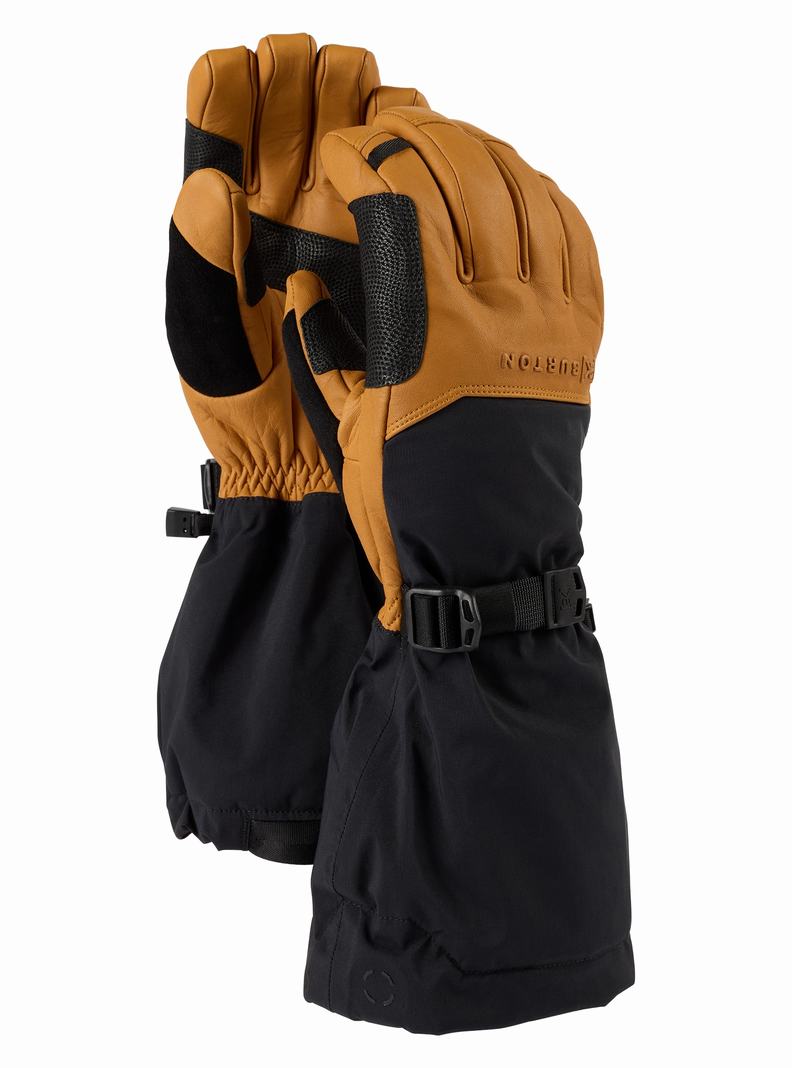 Gants Burton [ak] Expedition GORE-TEX  Orange Noir Homme | GYW-6126979