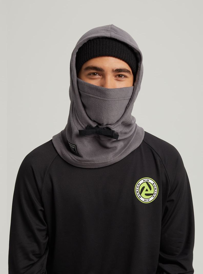 Masque Burton Burke Hood  Grise Homme | WPV-7336158