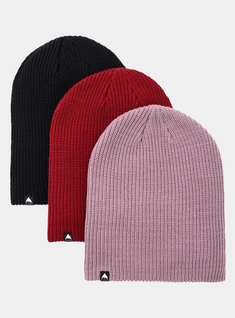 Bonnet Burton Recycled DND (3 Pack)  Noir Orange Rose Homme | BGC-7945967