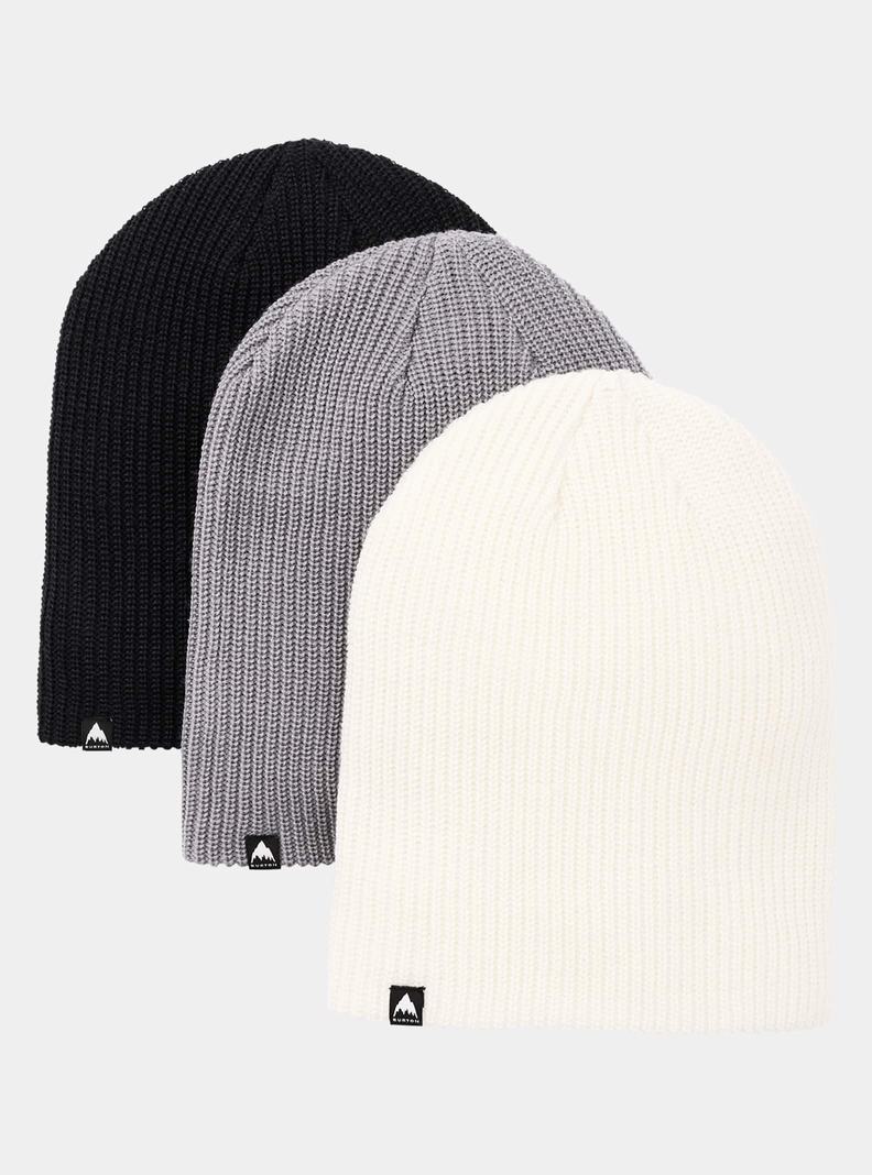 Bonnet Burton Recycled DND (3 Pack)  Noir Grise Blanche Homme | CXU-8427743