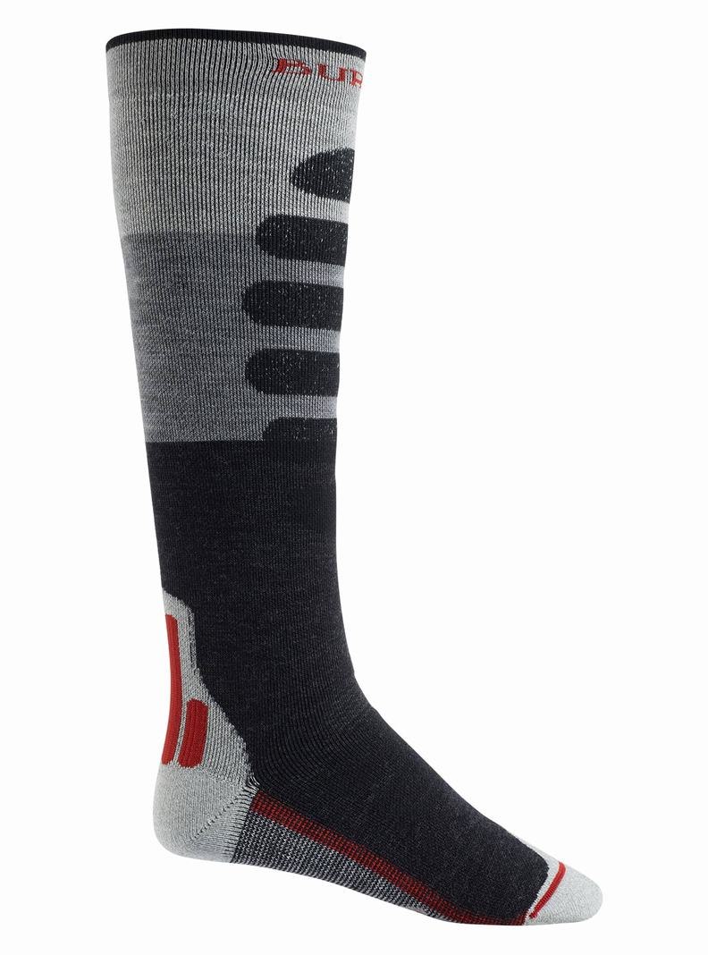 Chaussettes Burton Performance + Midweight  Grise Homme | PLV-8941552