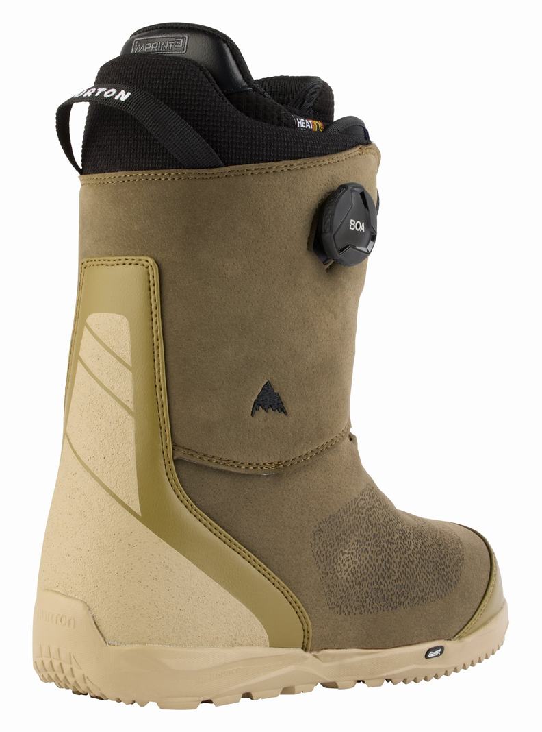 Boots Snowboard Burton Swath BOA  Vert Olive Homme | NMH-2991864