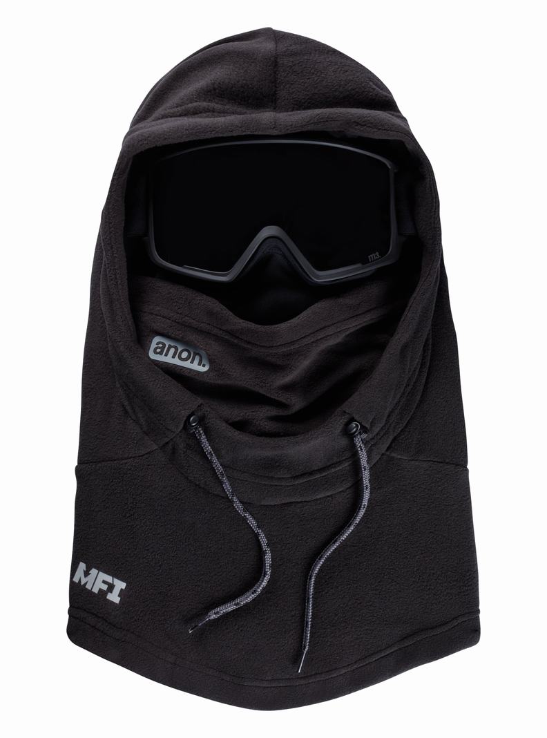 Masque Burton Anon MFI Fleece Helmet Hood  Noir Homme | NGZ-0592437