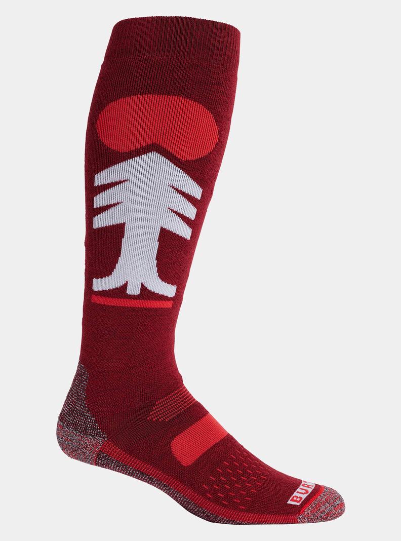 Chaussettes Burton Performance Midweight  Rouge Homme | ZRE-6278647