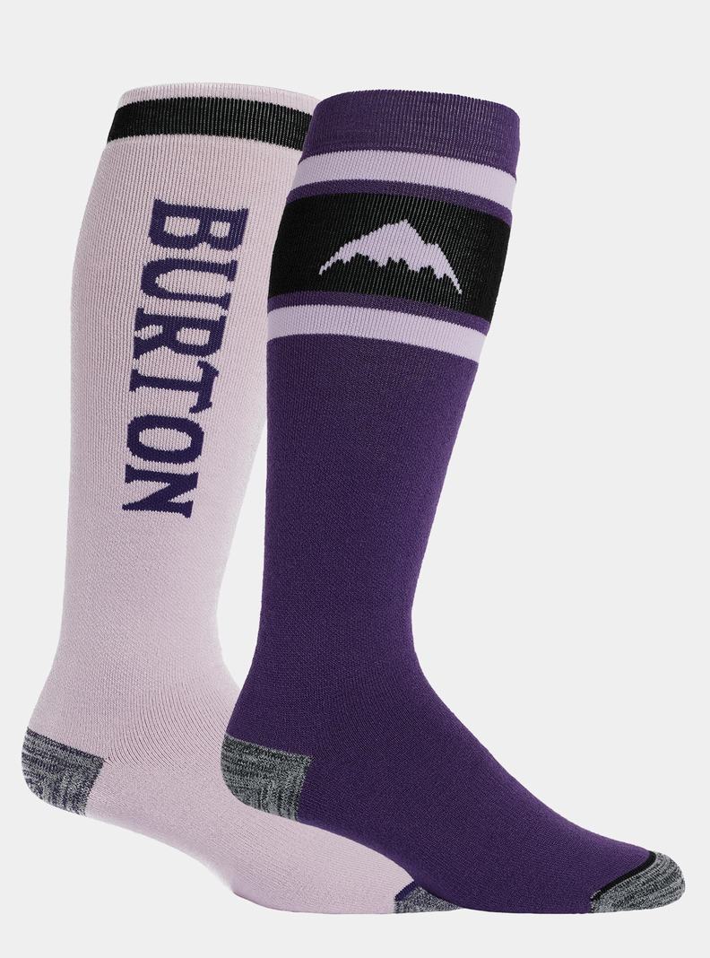 Chaussettes Burton Weekend Midweight (2 Pack)  Violette Homme | JHS-7290129