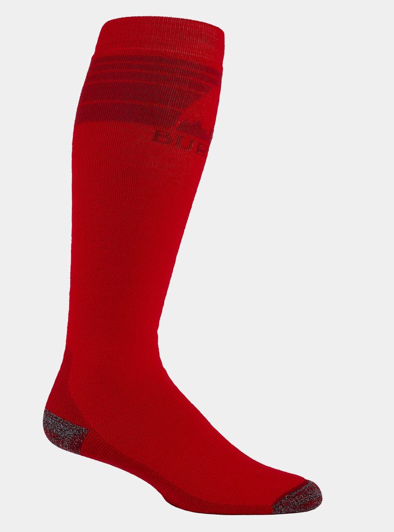 Chaussettes Burton Midweight Emblem  Rose Homme | ZJG-3769324