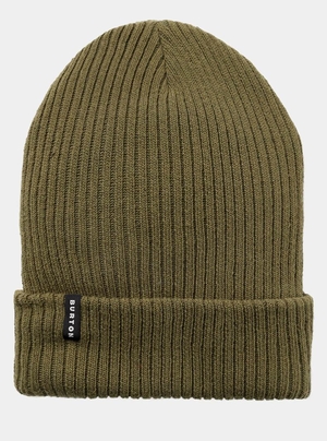 Bonnet Burton Recycled Rib  Vert Olive Homme | UQD-2609494