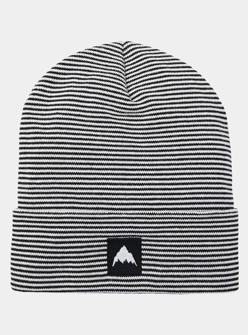 Bonnet Burton Recycled Stripe  Noir Blanche Homme | QYM-2238666