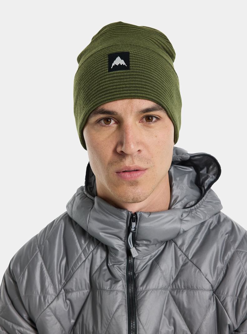 Bonnet Burton Recycled Stripe  Vert Olive Homme | LSW-4081412