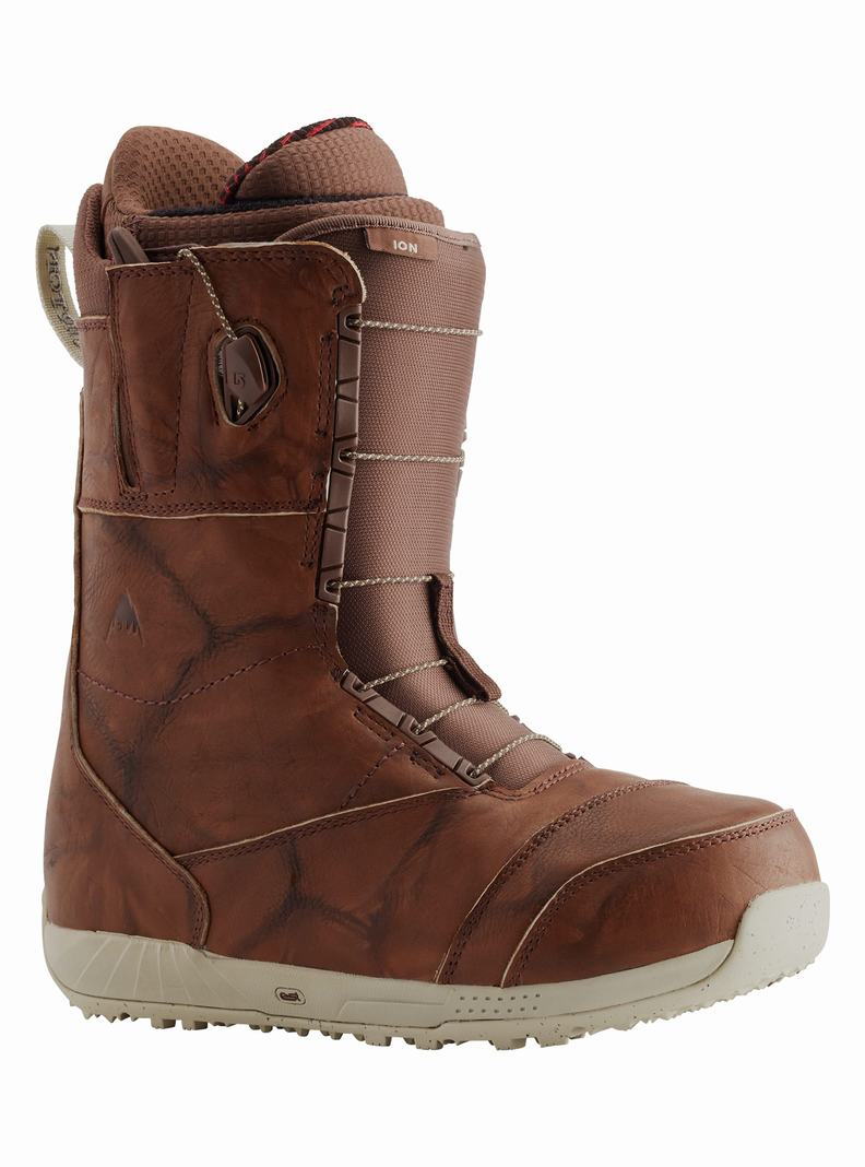 Boots Snowboard Burton Ion Cuir  Marron Homme | YHA-3744855