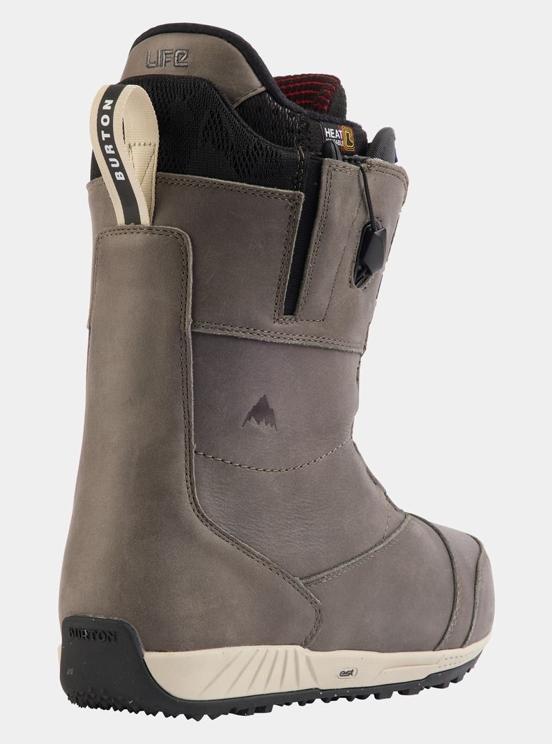 Boots Snowboard Burton Ion Cuir  Grise Homme | CCW-2793090