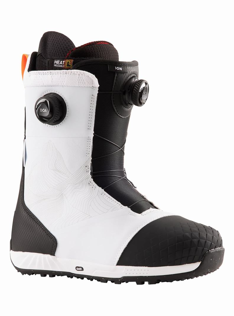 Boots Snowboard Burton Ion BOA  Blanche Homme | CJE-4110634