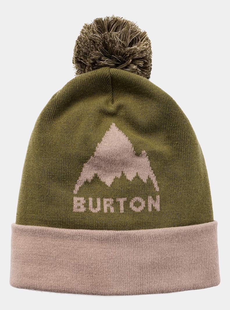 Bonnet Burton Recycled Trope  Vert Olive Homme | ENA-5570652