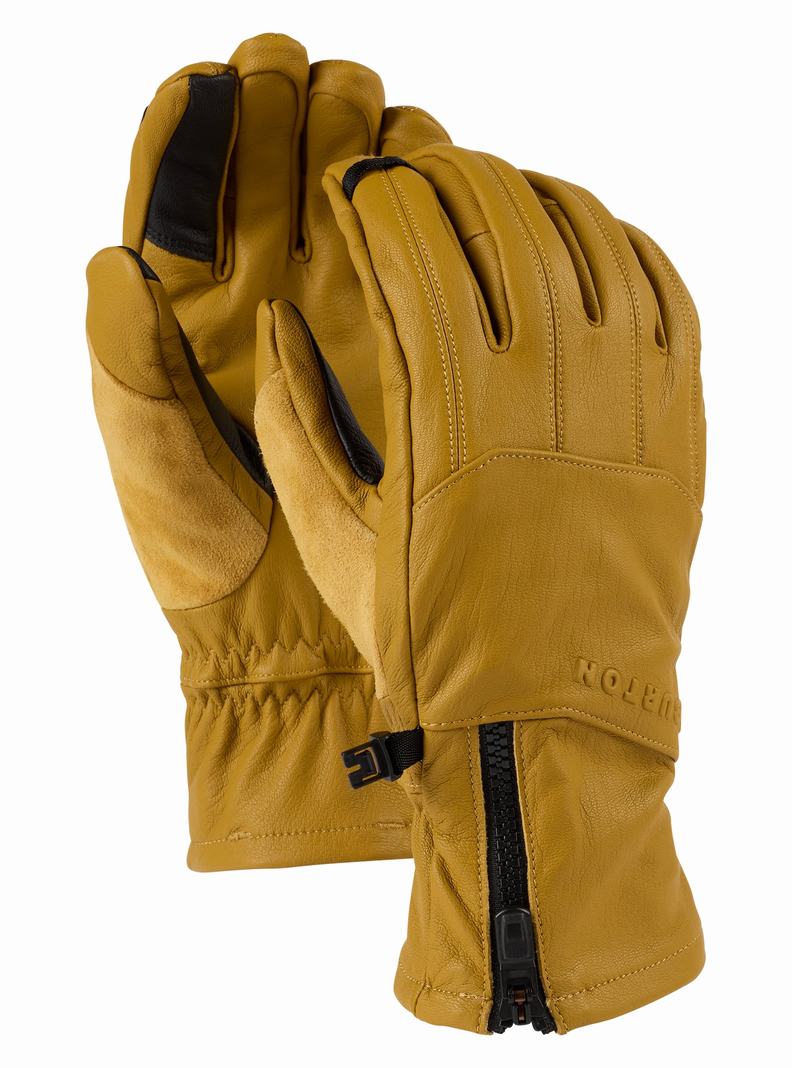 Gants Burton [ak] Cuir Tech  Marron Homme | TIB-6085024