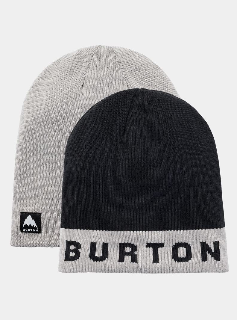 Bonnet Burton Recycled Billboard  Grise Noir Homme | ITP-8635503