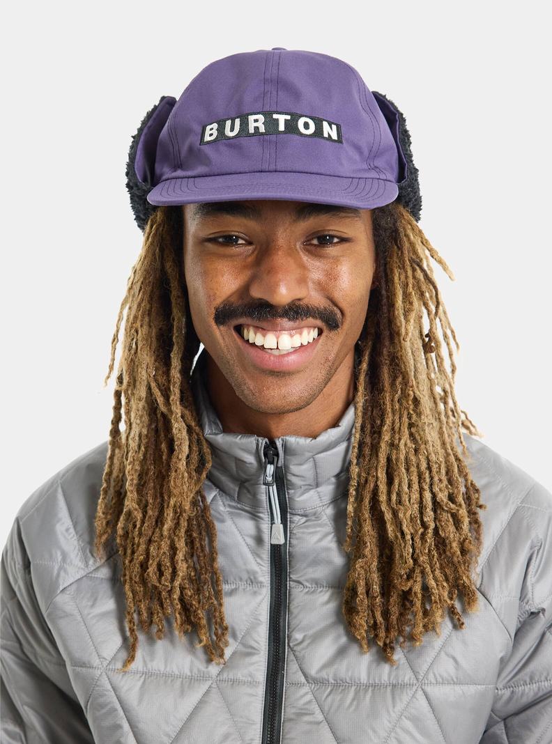 Casquettes Burton Lunchlap Earflap  Violette Homme | LYR-7668637