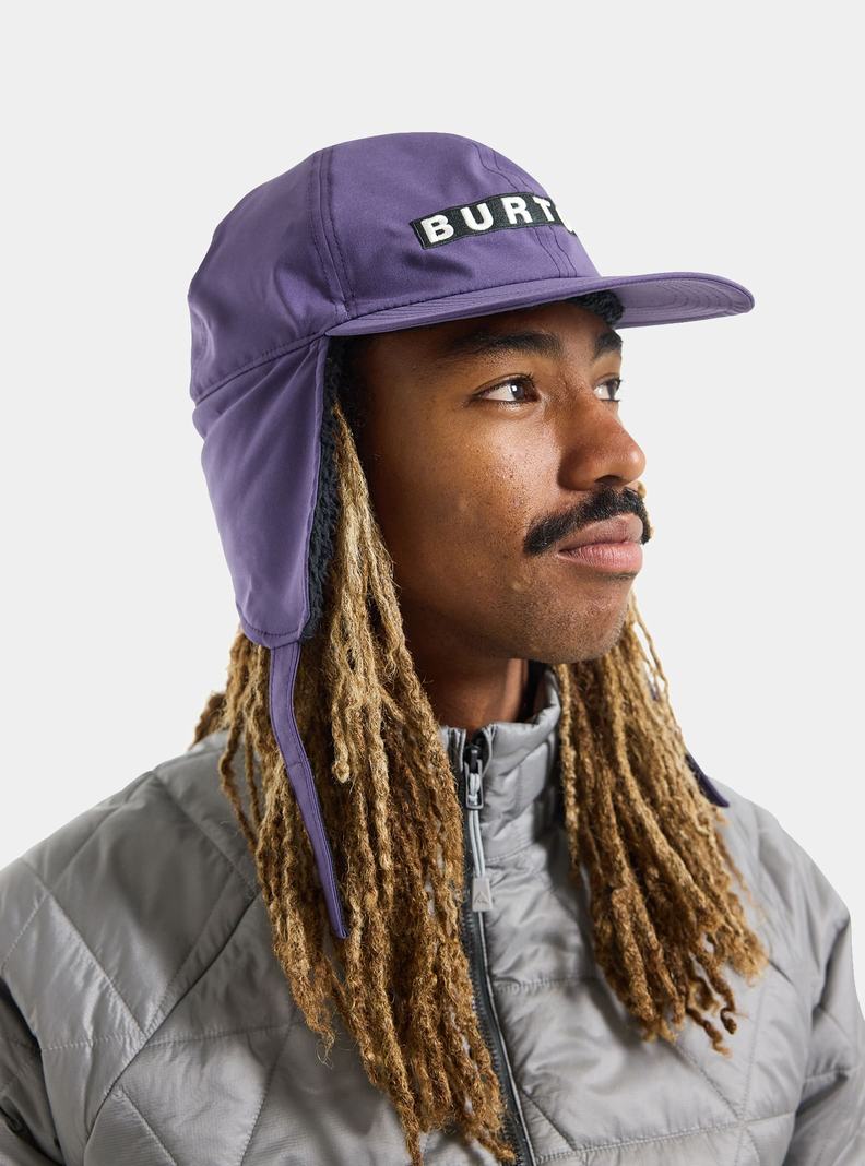 Casquettes Burton Lunchlap Earflap  Violette Homme | LYR-7668637