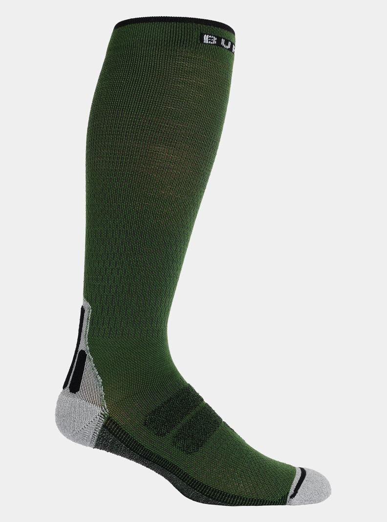 Chaussettes Burton Performance + Ultralight Compression  Vert Olive Homme | BYB-6626775