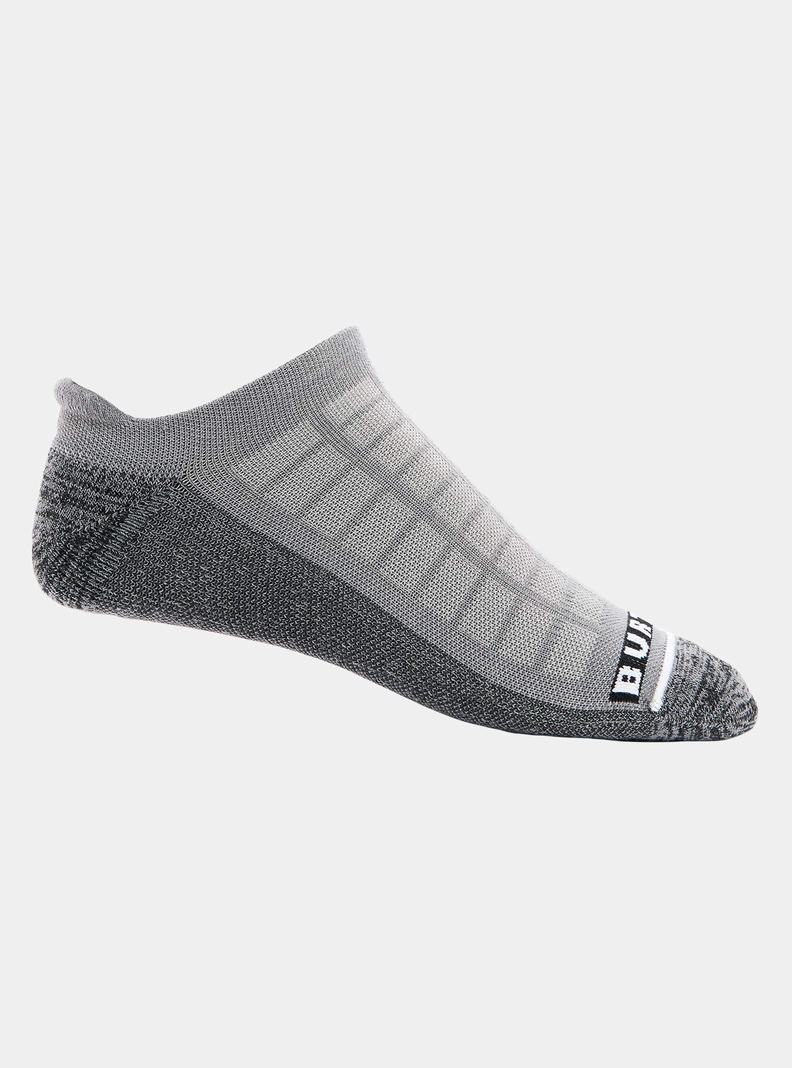 Chaussettes Burton Legere No-Show  Grise Homme | TJB-8115499