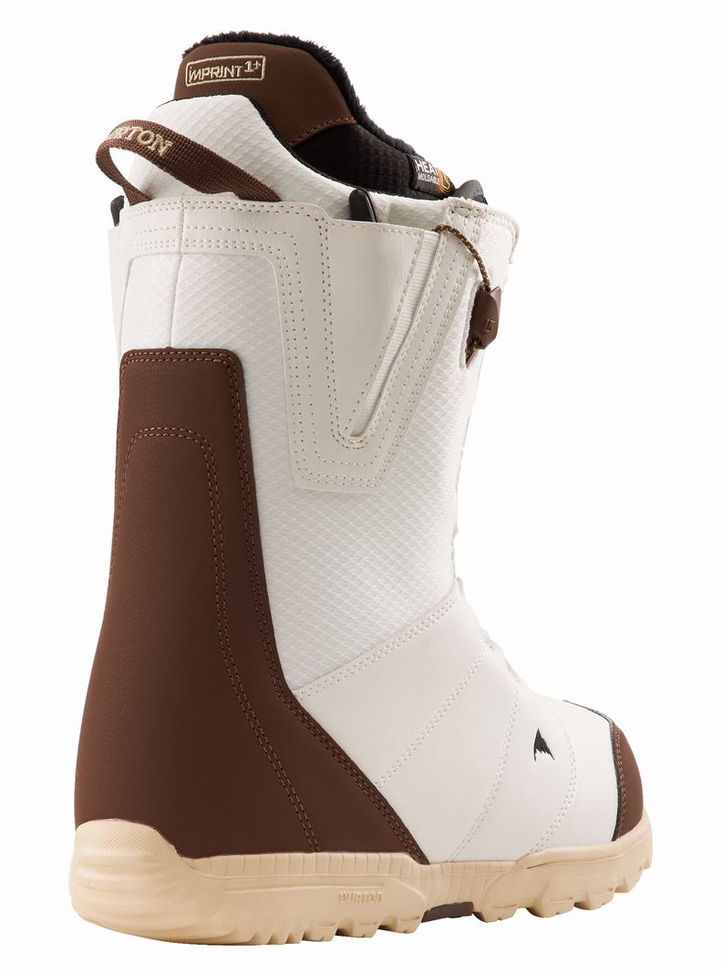 Boots Snowboard Burton Moto  Blanche Homme | HDB-7340022