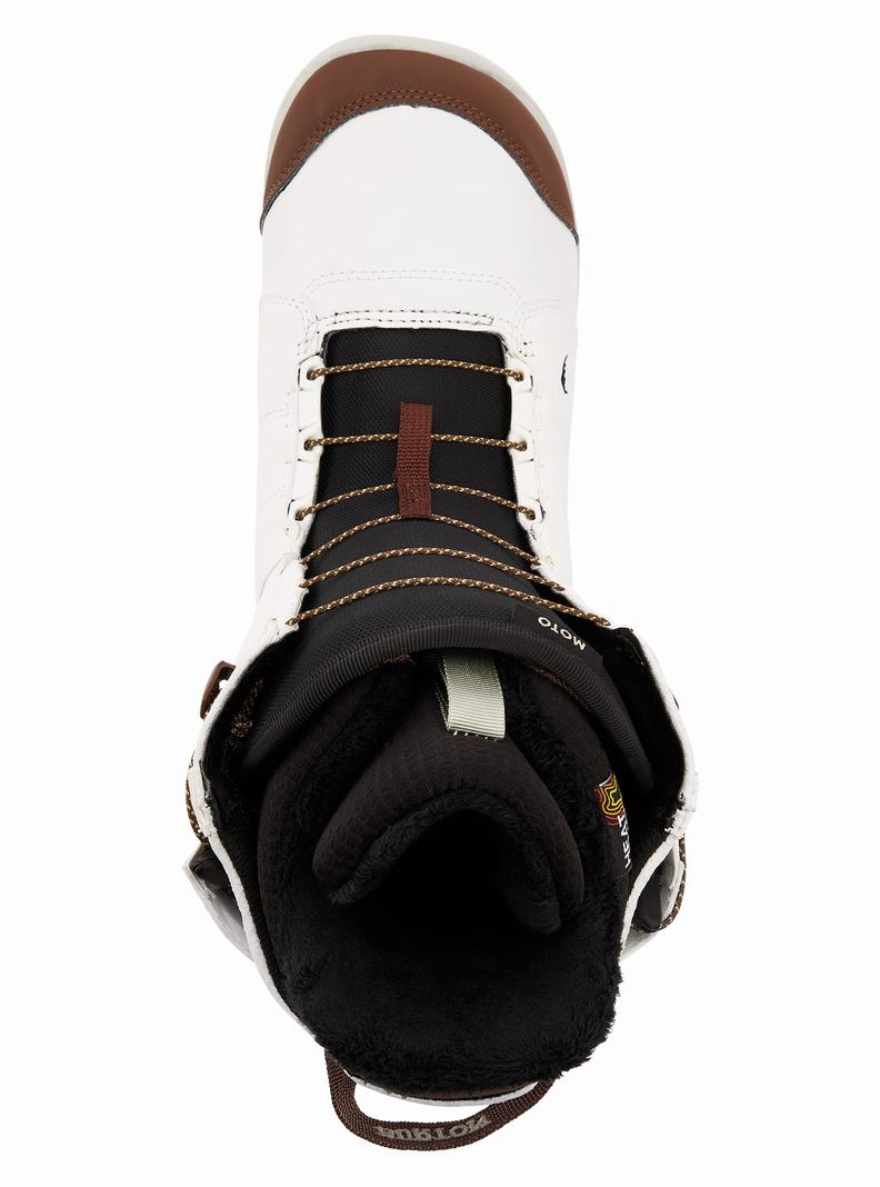 Boots Snowboard Burton Moto  Blanche Homme | HDB-7340022