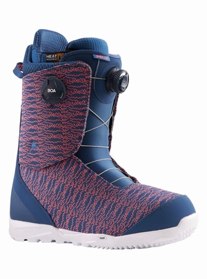 Boots Snowboard Burton Swath BOA  Violette Bleu Homme | JVM-9629003