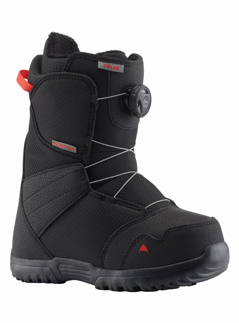 Boots Snowboard Burton Zipline BOA  Noir Enfant | JLE-2947208