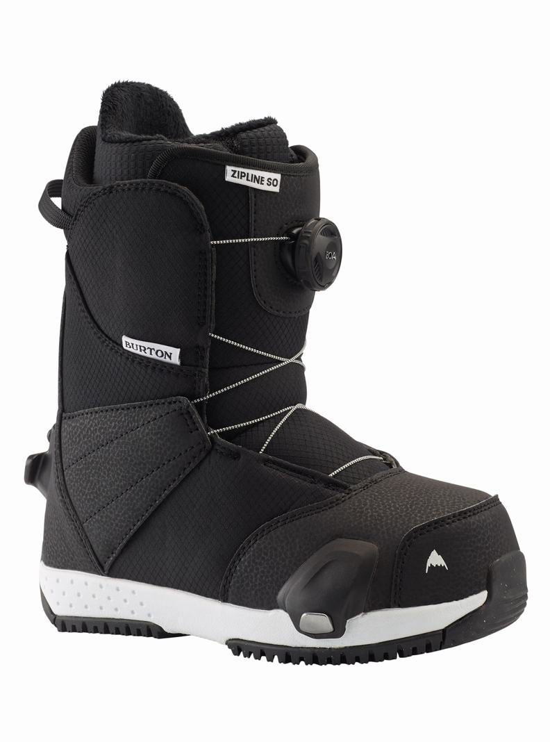 Boots Snowboard Burton Zipline Step On  Noir Enfant | XPK-4578836