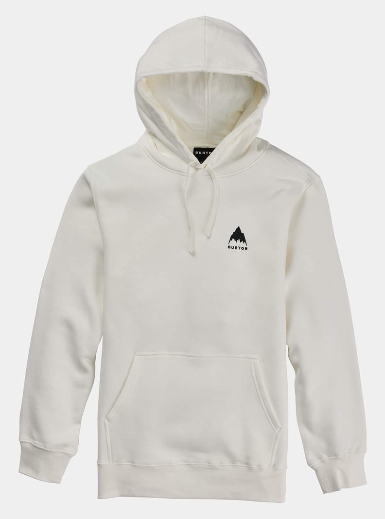 Sweat à capuche Burton Mountain Pullover  Blanche Femme | TTZ-2216079