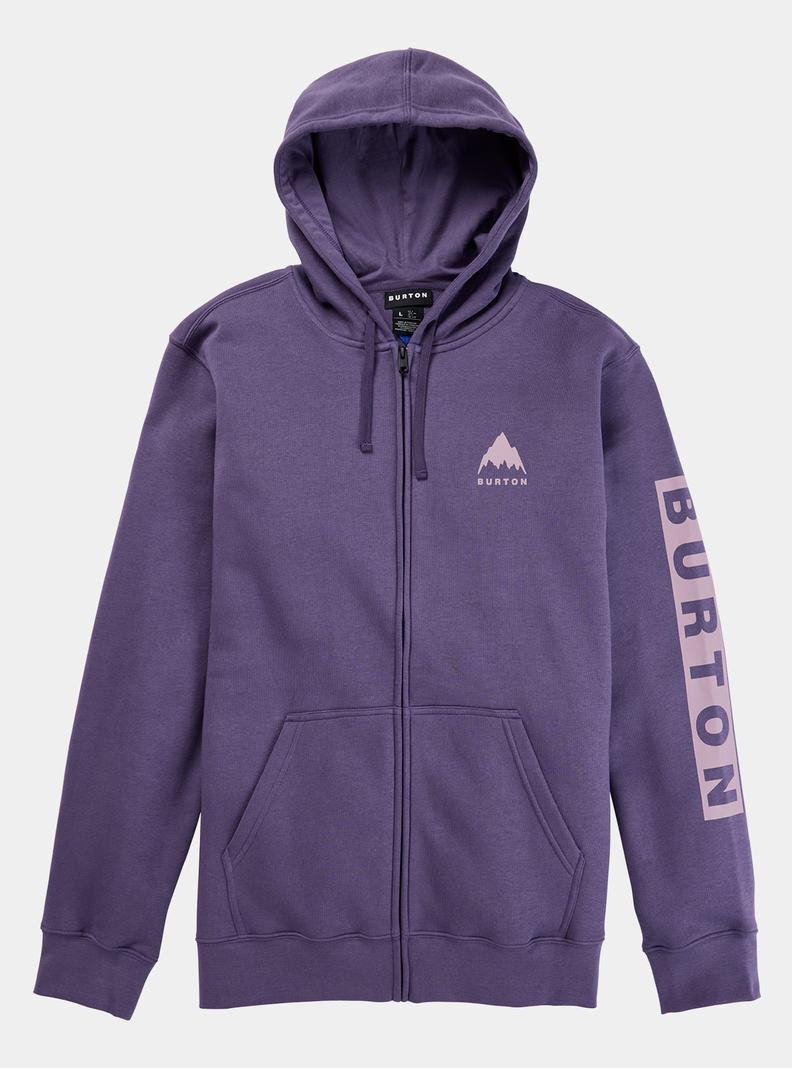 Sweat à capuche Burton Elite Full-Zip  Violette Femme | IQR-5079926