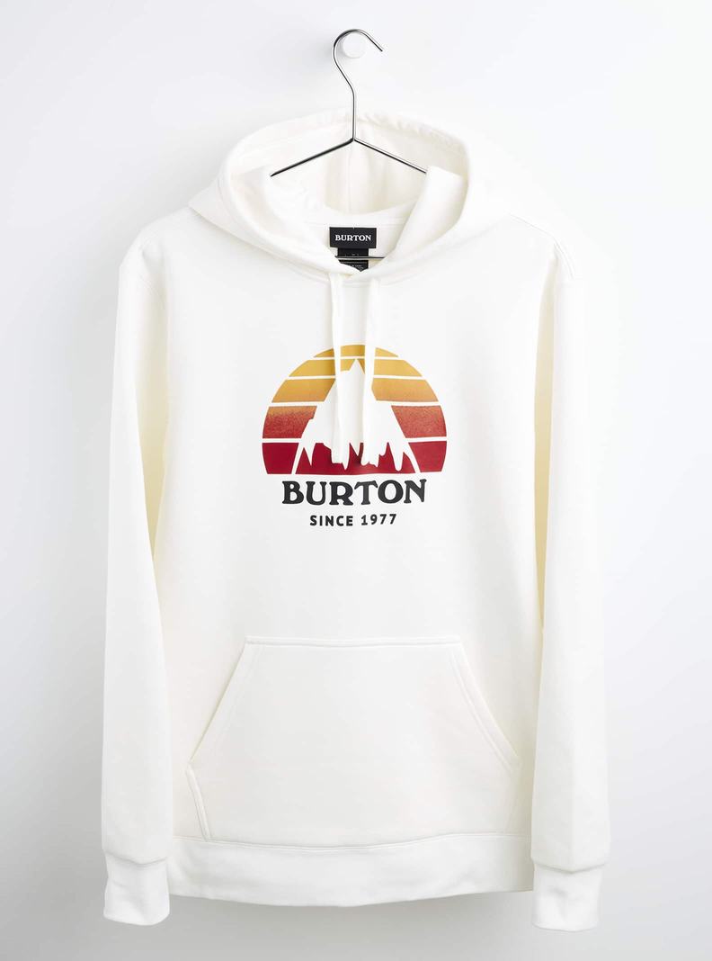 Sweat à capuche Burton Underhill Pullover  Blanche Femme | VAP-3156663