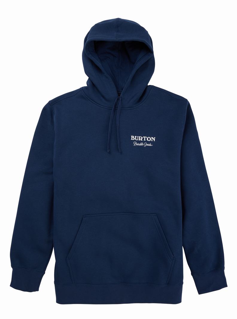 Sweat à capuche Burton Durable Goods Pullover  Bleu Femme | UZZ-2947603