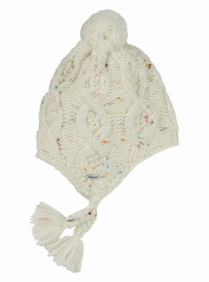 Bonnet Burton Chloe Earflap  Blanche Enfant | HJW-1227414