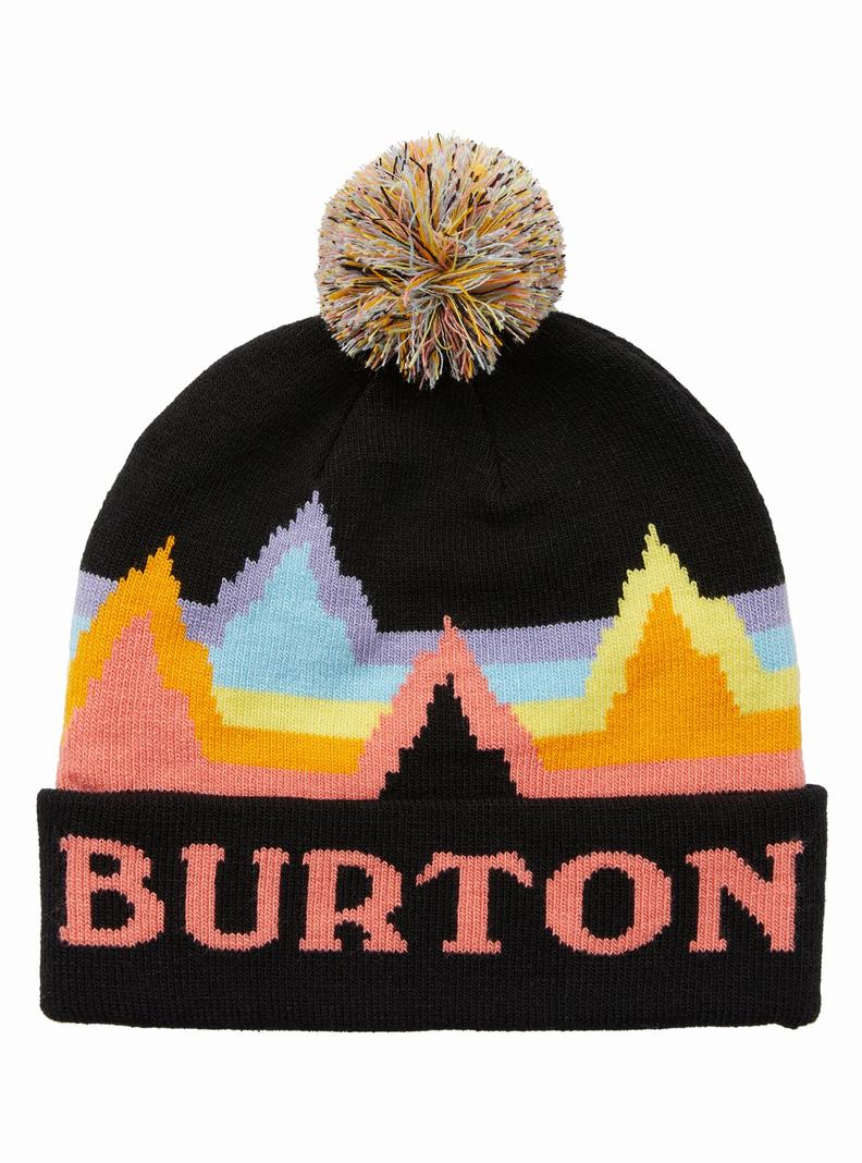 Bonnet Burton Echo Lake  Noir Multicolore Enfant | AGH-2843289