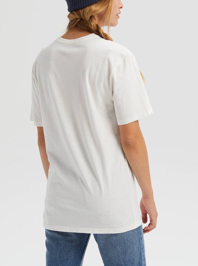 T-shirts Burton Underhill Corta Sleeve  Blanche Femme | SLY-2776669