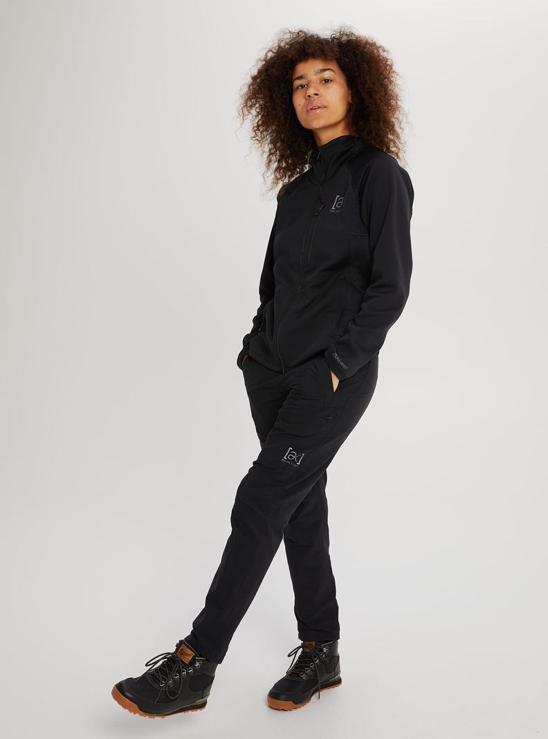 Sweats Burton [ak] Helium Power Grid Full-Zip Fleece  Noir Femme | ZHH-2434729