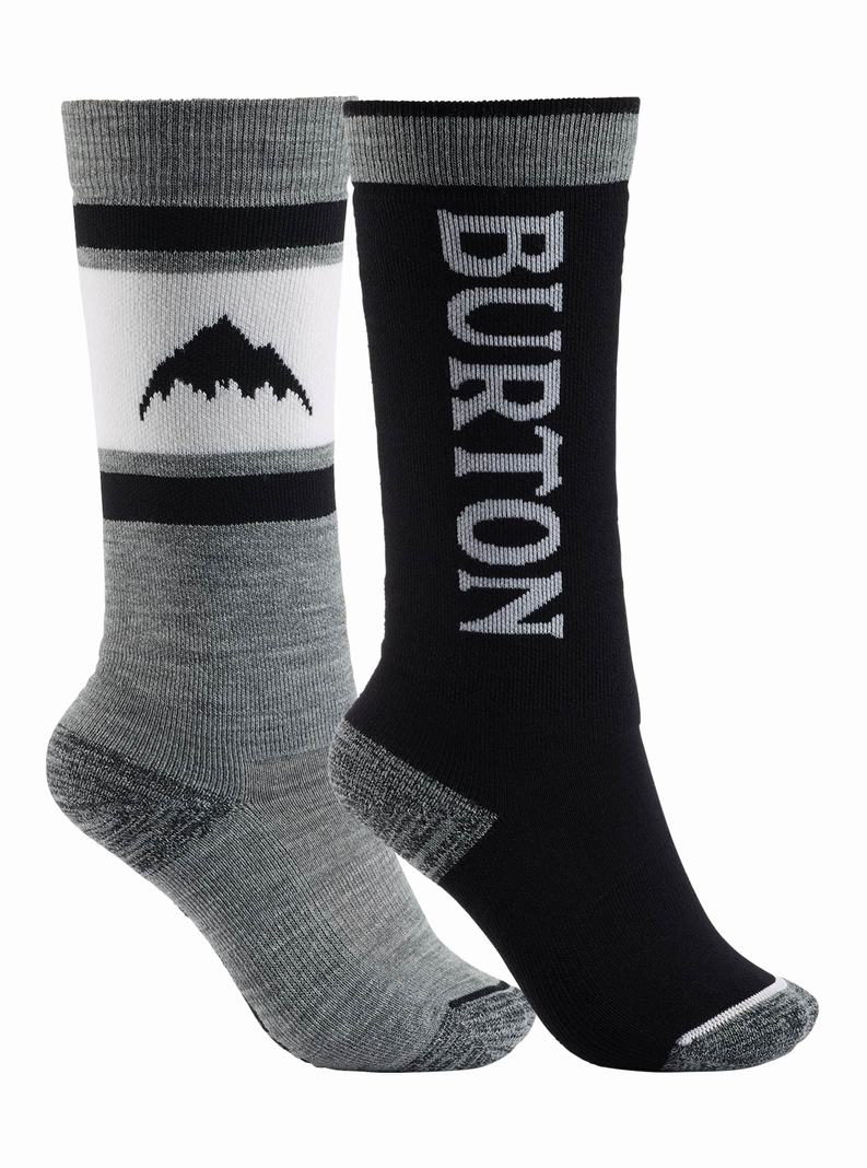 Chaussettes Burton Weekend Midweight (2 Pack)  Noir Enfant | GNH-9457794