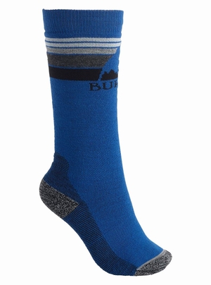 Chaussettes Burton Emblem Midweight  Bleu Enfant | HDI-4434677